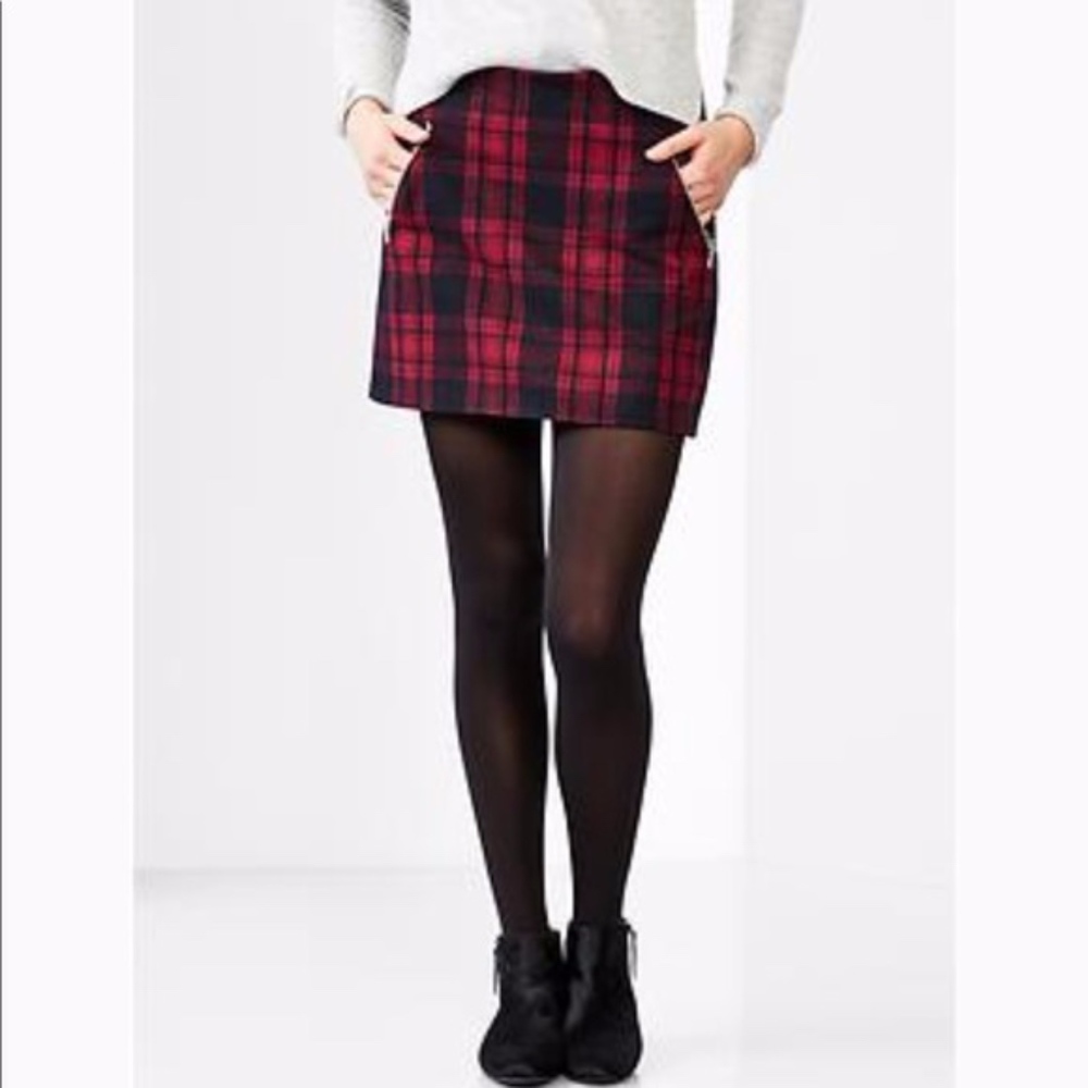 Gap Tartan Plaid Mini Skirt